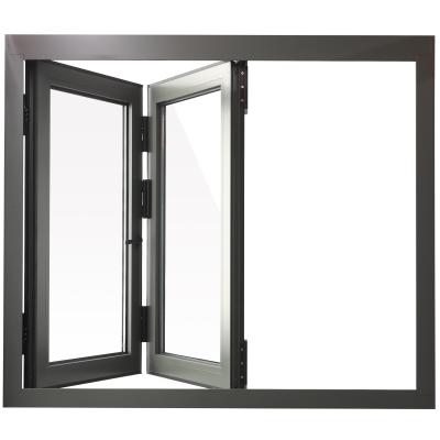 China Folding Screen High Standards K Grade 65 PVC Resin Fold Window Aluminum Windows Energy Saving Heat Insulation en venta