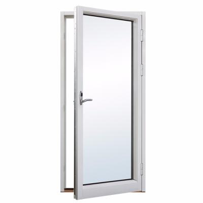 China High Quality Modern Bathroom Casement Cheap PVC Door Price UPVC Glass Doors for sale