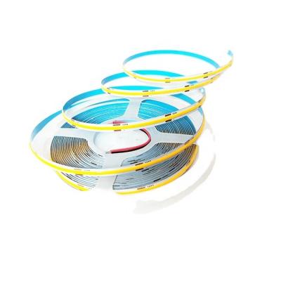 China High Density Flexible Hotel COB DC12V 24V LED Strip 480led/m 8mm 12W/m Factory Price COB LED Strip for sale