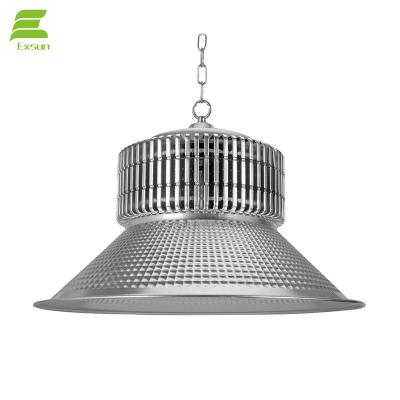 China Warehouse 13500 High Lumens 120 Corner Illumination Cooling Fins Warm White Aluminum Wide Side Led High Bay Light 150W zu verkaufen