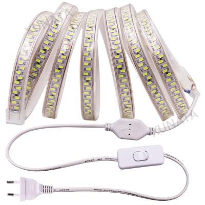 중국 Square SMD 5730 Flexible Waterproof Led Strip Light AC220V LED Lights 180Leds m 판매용