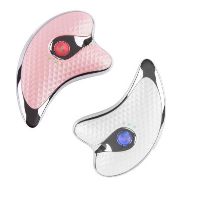 China Face Lift Gua Sha Electric Facial Skin Care Machine Massage Board Electric Massager Face Scraping Back Massager for sale