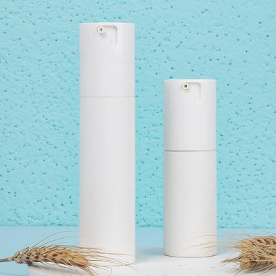 China Recyclable Material Custom Packaging With Premium Quality Cylindrical z-Type Sprayer ECO Airless Bottle for sale