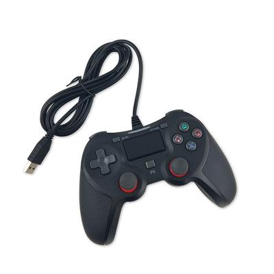 China Factory Cheaper Wired USB Game Controller Gamepad Gamepad PC Joystick Accessories Handle Grip For PS4 for sale