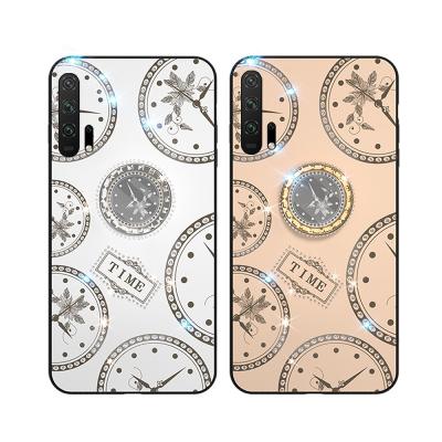 China Diamond Phone Case For Huawei nova 6 nova 5T nova 6 mate 20 Lite 5G pro 30 Lite ultra slim glitter for sale