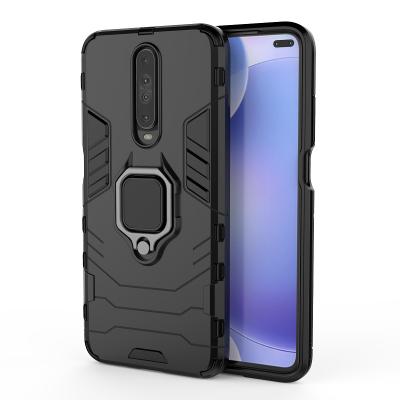 China Car Ring Stand Phone Case For Xiaomi Redmi K30 Lightweight Hybrid Shockproof Note 8 Pro 9Lite CC9 for sale