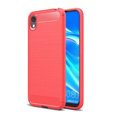 China Ultra Thin Mobile Phone Accessory Soft Carbon TPU Case For Huawei Y5 2019 for sale