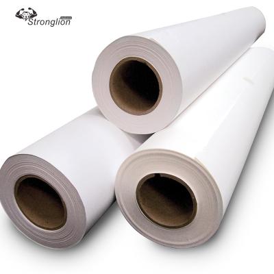 China Body Stickers PVC Waterproof White Sticker Self Adhesive Vinyl Roll for sale