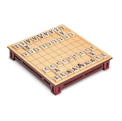 China Chess Game Competition or Puzzle Game Custom Colored Shogi Educational Wooden Game Set Japanese Chessboard and Pieces Set Gifts for Kids and Adults for sale