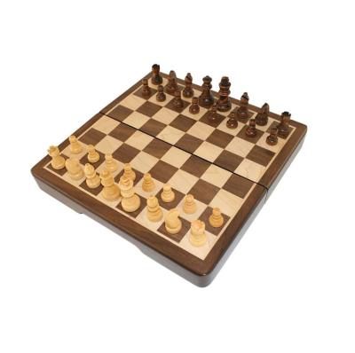 China Hot Selling Luxury Tunisian Olive Wood Chess Board Games Competition Chess or Ebony Wood Puzzle Game Sets for sale