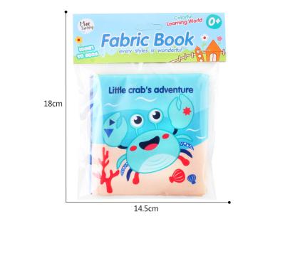 China Peach-skin Cloth Baby Cloth Cloth Book for sale