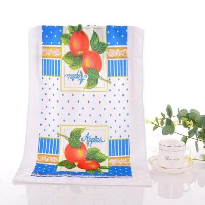 China Viable Wholesale High Quality Absorbent Cheap Tea Towels Printed Embroidery 100% Cotton Kitchen Tea Towel for sale