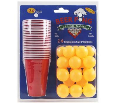 China Beerpong Bar Set Plastic Cup No for sale