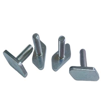 China Stainless Steel OBM OEM ODM Stainless Steel T Head Bolt Square Bolt Blue White Galvanized for sale