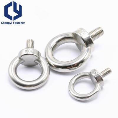 China Custom Stainless Steel Eye Bolt Stainless Steel Parts From Stainless Steel Factory Wholesale Price for sale