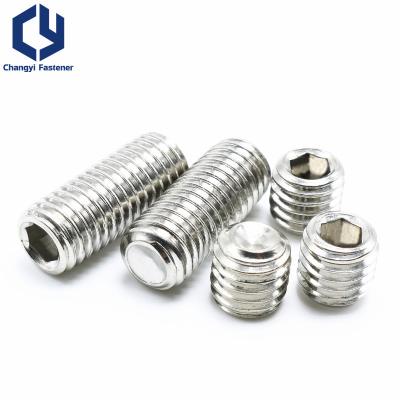 China Stainless Steel M4 Spring Plungers With Bolt And Hex Socket Set Screw Bonded for sale