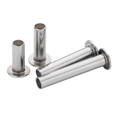 China China Stainless Steel Factory Supply 304 316 Stainless Steel Semi Tubular Rivets For Cookware for sale