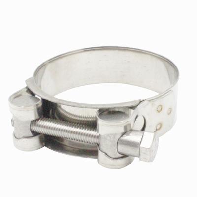 China Stainless Steel Factory Supply China Strong Throat Power Circle Galvanized Pipe Clamp for sale