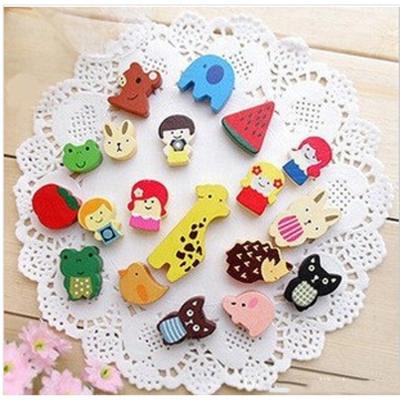 China Europe best selling products in europe hefengri series wooden fridge magnets for sale