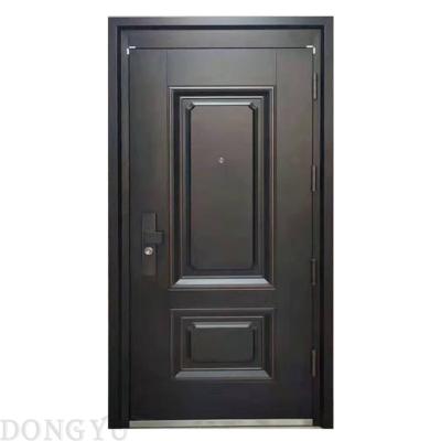 China Sound Insulation Modern Design Bulletproof Stainless Steel Single Exterior Double Security Steel Door for sale