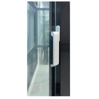 China High Quality Magnetic Tempered Glass Double Kitchen Aluminum Screen Bi-Folding Window for sale