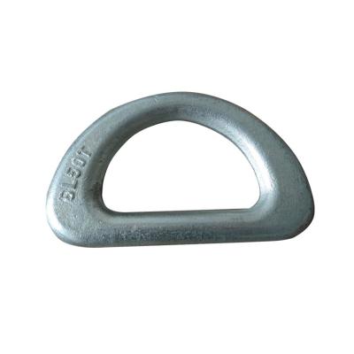 China 25T Carbon Steel Forged Heavy Duty Weld-On Primary Oil D Lashing Ring for sale