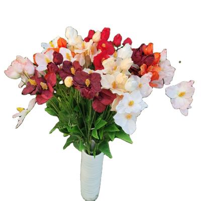 China Decorative artificial lilacs are used for artificial flower decoration in wedding halls for sale