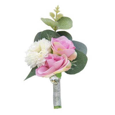 China Wedding New Artificial Flower Wedding Decoration Bridesmaid Wristband Wedding Supplies for sale