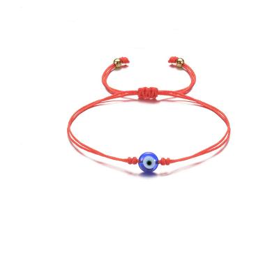 China FASHIONABLE Red String Adjustable Bracelets Lucky Cord Bracelets Handmade Luck for Protection for sale