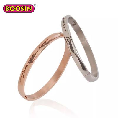 China Fashion Personalized Engraved Fancy Bracelet Women Couples Bracelets Love Bracelet Custom Made Adjustable Stainless Steel Initials Ladies for sale