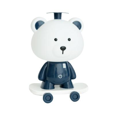 China Kids Modern Favorite USB Bedroom Charging Baby Breastfeeding Soft Lovely Bear Night Light Lamp For Child for sale