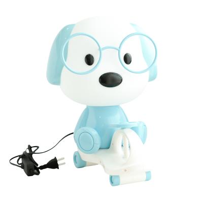 China Eco-Friendly In Night Running Cute Plastic Puppy LED Lamp Chewable Nursery Light For Baby And Toddler for sale