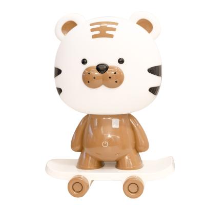 China USB Cute USB LED Night Light ABS+PP Kids Baby Touch Sensor Portable Switch Lamp Plug-in Cute Animal Animal Lamp Eco-Friendly Eco-Friendly for sale