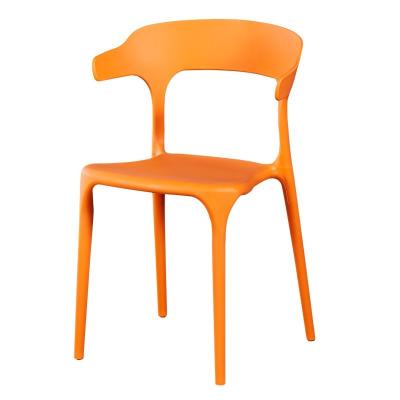 China Nordic Outdoor Leisure PP Ox Chair Outdoor Horn Shape Outdoor Dining Chair MODERN for sale