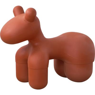 China Nordic Lovely Children's Chair Family Animal Stool Chair Cute Cartoon Pony Creative Sitting Stool for sale