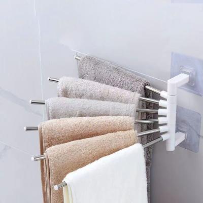 China Modern perforation-free rotary towel holder for sale