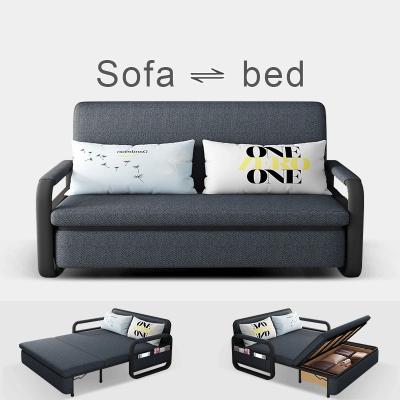 China (Others) adjustable bed and sofa 2 in 1 l shape sofa with wooden bed for sale