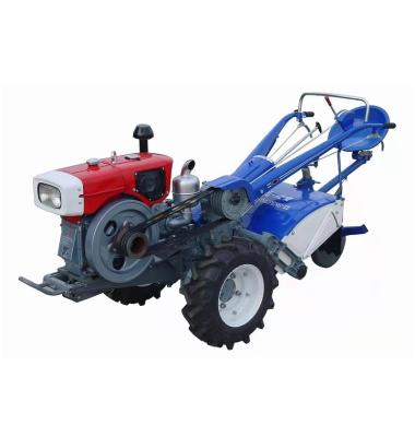 China Cultivates 2021 Hot Sale 12-18hp Hand Treading Agricultural Power Tiller for sale