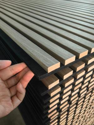 Cina Moderno pannello acustico del suono PET lastre di legno MDF rivestimento pannello a parete insonorizzato in vendita