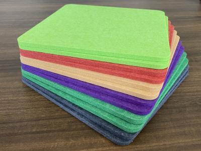 China 3D Polyester Fiber Square Acoustic Wall Panels Sound Proofing Panels For Office for sale