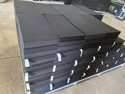 China 9 mm 12 mm PET felt akoestische wandpanelen binnen geluidsisolatie vierkant panelen Te koop