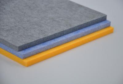 China Polyester Fiber Acoustic Square Panels Felt Sound Dampening Wall Board for sale