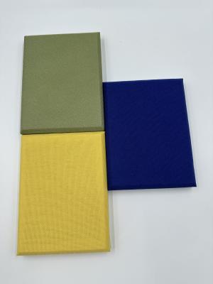 China Fiberglass Polyester Fiber Fabric Wrapped Acoustic Panels For Home Theater for sale