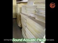 top glass fiber long term stability and reliability sound acoustic panel in professional recording
