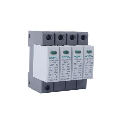 China 50/60hz SPD surge protection device MFLY-4P-40-385V-1.8KV for sale