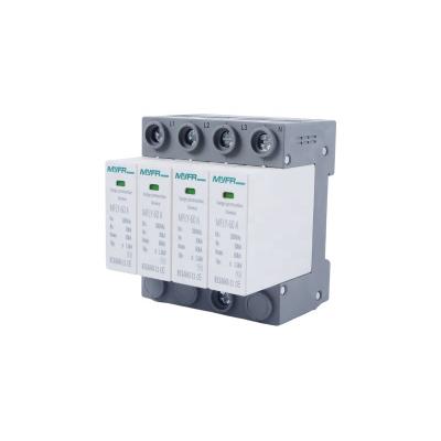 China 4P 60KA MFLY-4P-60A 280VDC 1.6KV AC SPD Surge Protector for sale