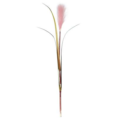 China High quality simulation high quality artificial phragmites single branch for wedding home window decoration for sale