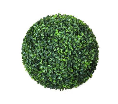 China Environmental Friendly Made in Milan Artificial Balls China Wall Decoration Green Topiary Grass Ball for Home Decor for sale