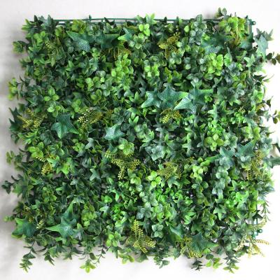 China Factory Wholesale High Quality Artificial Green Grass Wall Panel Environment Friendly Backdrop For Wedding Decor for sale