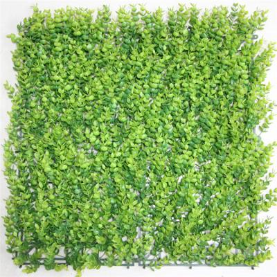 China New Arrival Environmental Friendly Decorative Pale Green Simulation Garden Plant Artificial Wall For Green Exterior Wall for sale